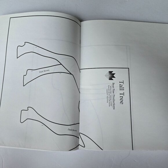 Northwoods Retreat Quilt Pattern Book By Brenda Henning Bear Paw Productions 200 - Picture 9 of 14